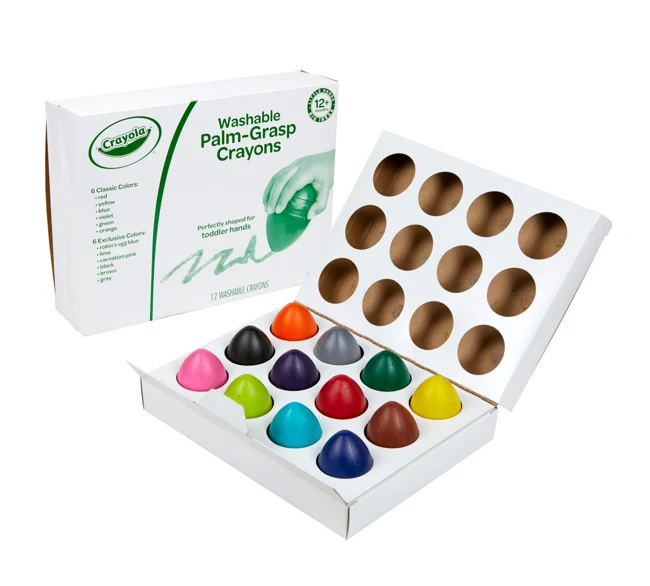 Crayola Palm Grasp Washable Crayons