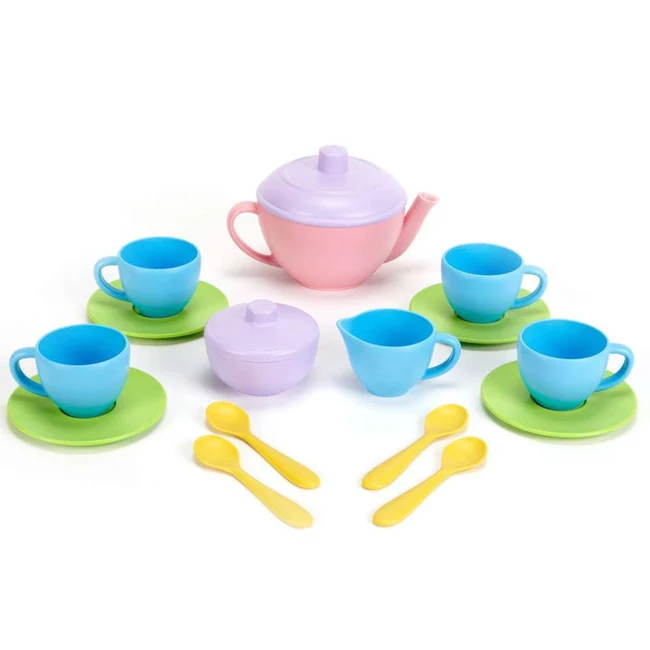 Green Toys pretend tea set